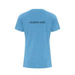 T-shirt bleu aquatique - École des Lucioles