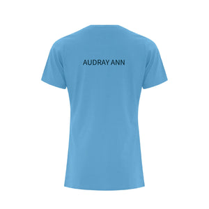 T-shirt bleu aquatique - École des Lucioles