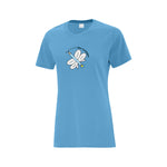T-shirt bleu aquatique - École des Lucioles