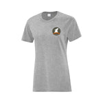 T-shirt coton gris athlétique - Grondines