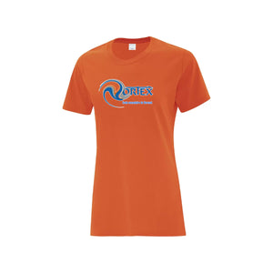 T-shirt coton orange - Vortex