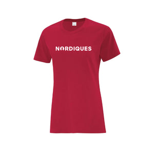 T-shirt de coton rouge - Nordiques