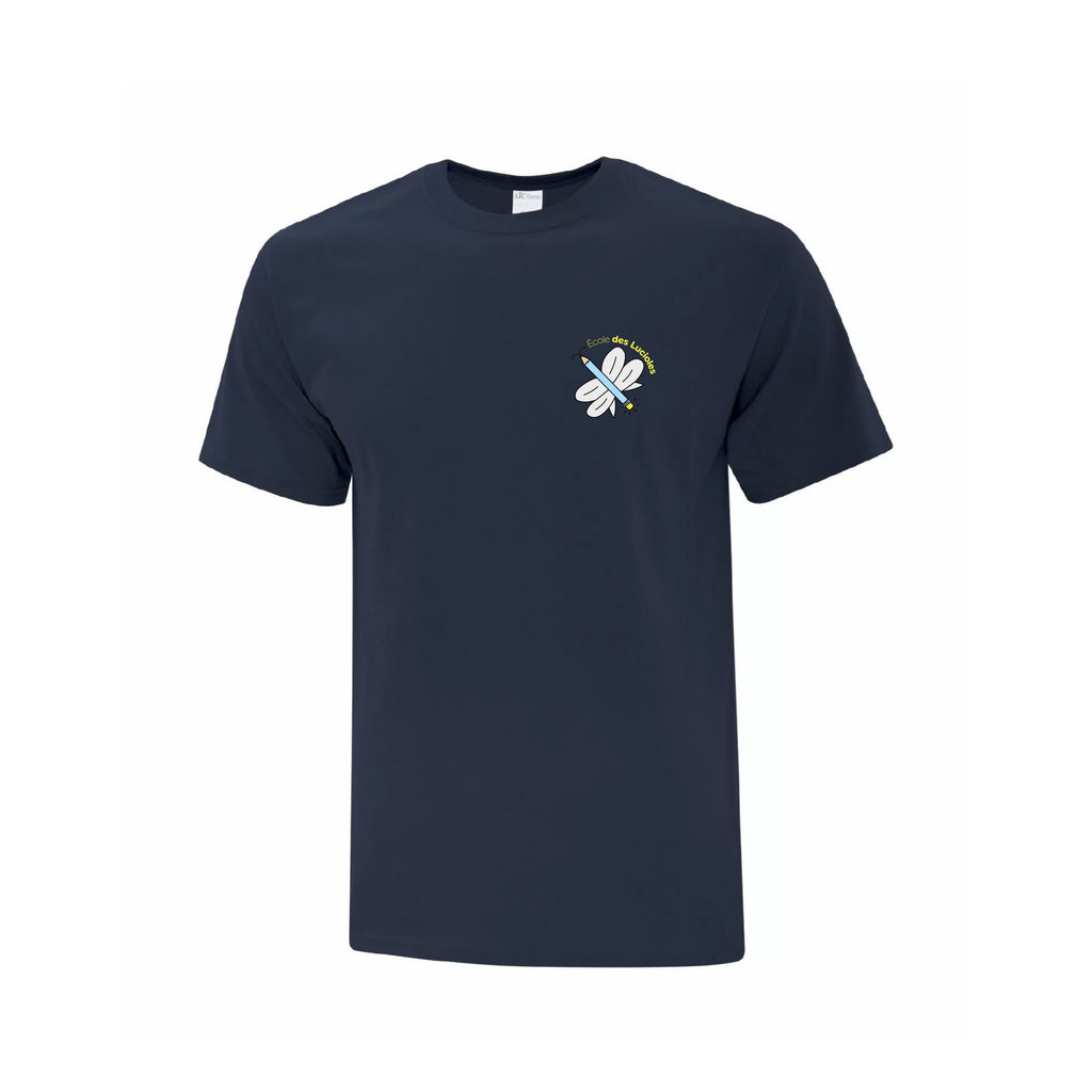 T-shirt marine - École des Lucioles