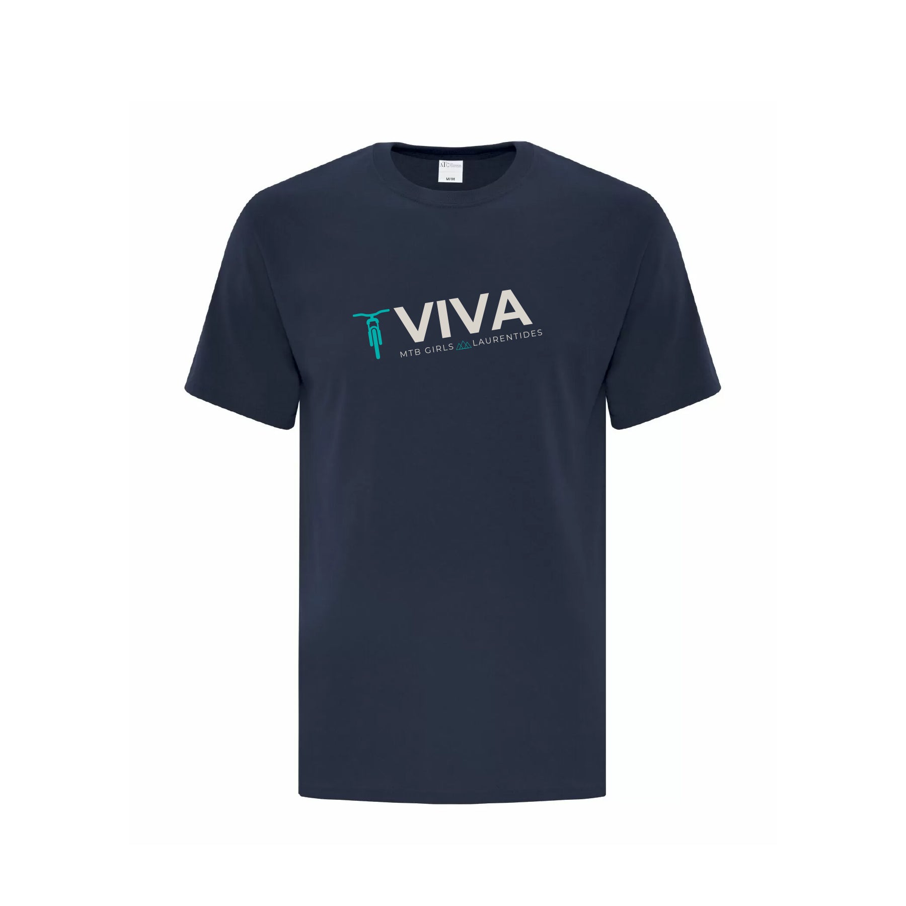 T-shirt Marine - VIVA - Les Poules qui Roulent
