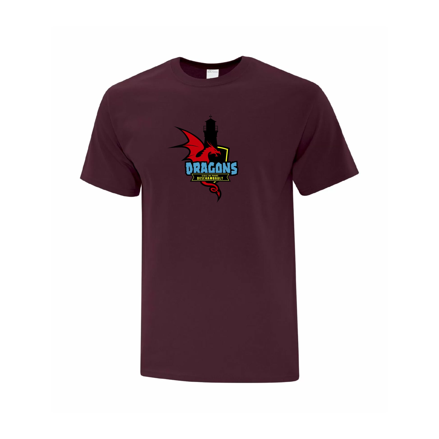 T-shirt coton marron - Du Phare