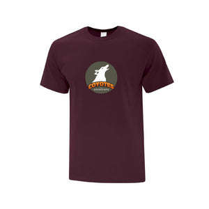 T-shirt coton marron - Grondines