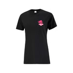 T-shirt coton Noir - Storm Pink Girls
