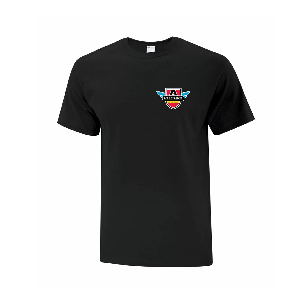 T-shirt coton Noir - Alfred-Pellan