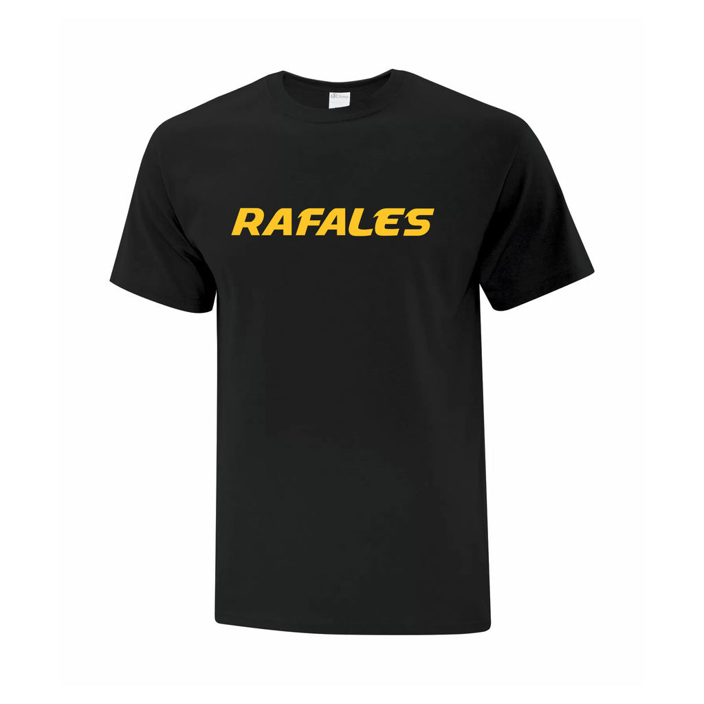 T-shirt Noir Rafales - École secondaire des Lacs