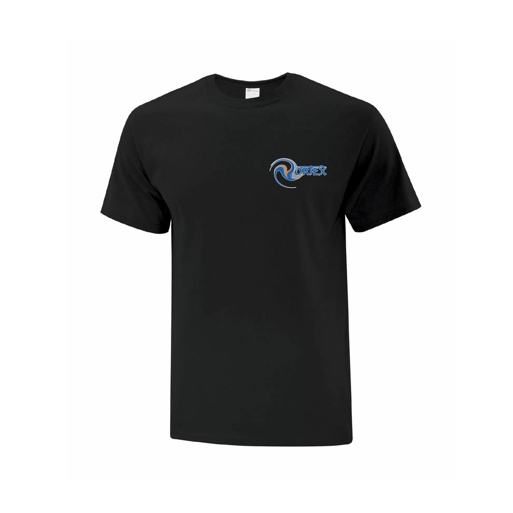 T-shirt coton noir - Vortex