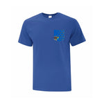 T-shirt royal à poche bleue - Sport - École des Lucioles