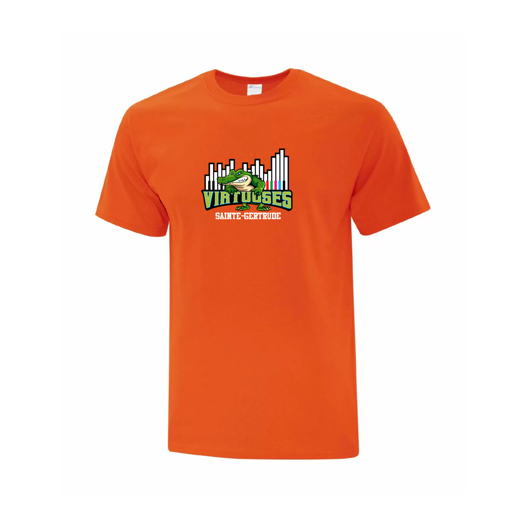 T-shirt coton Orange - Sainte-Gertrude