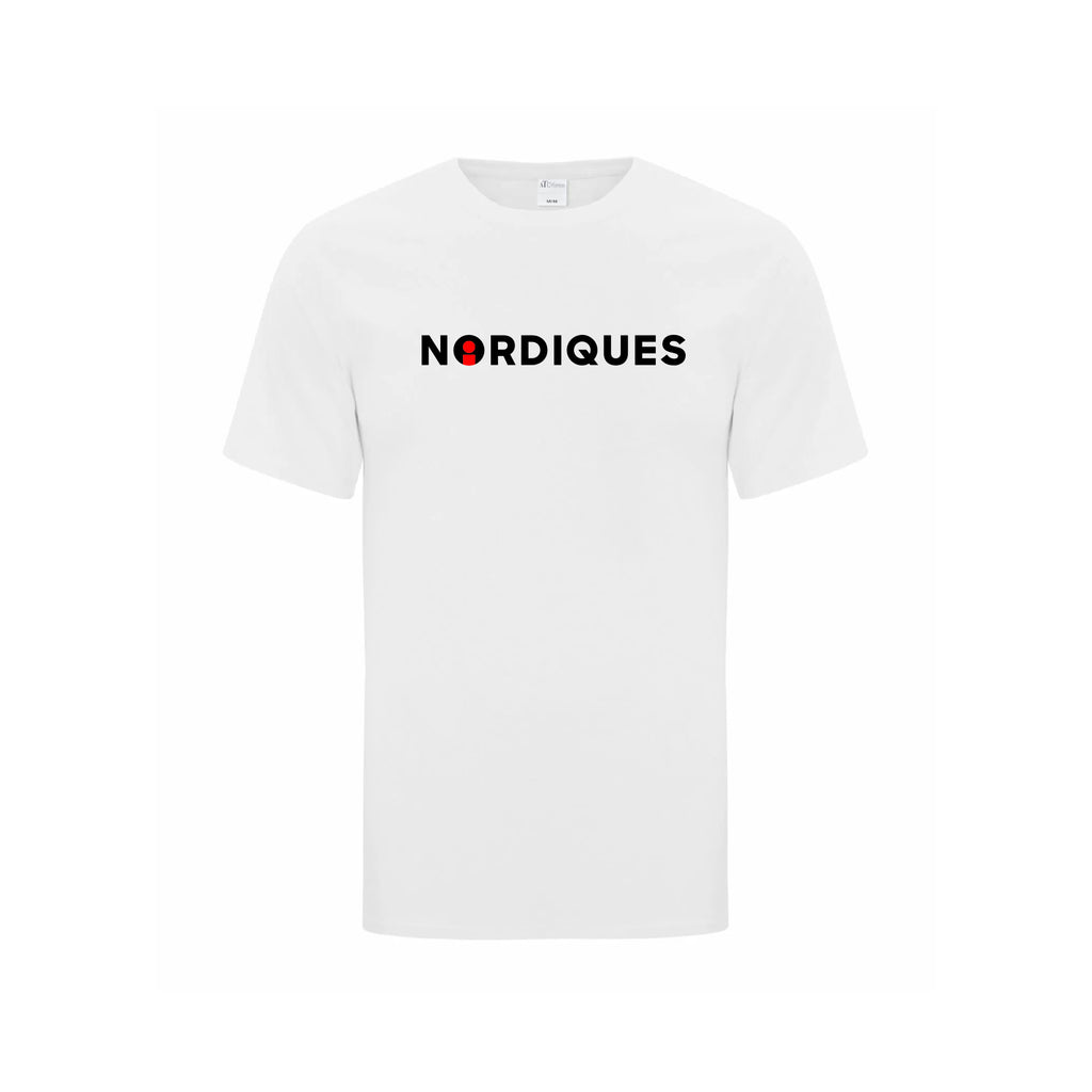 T-shirt de coton blanc - Nordiques