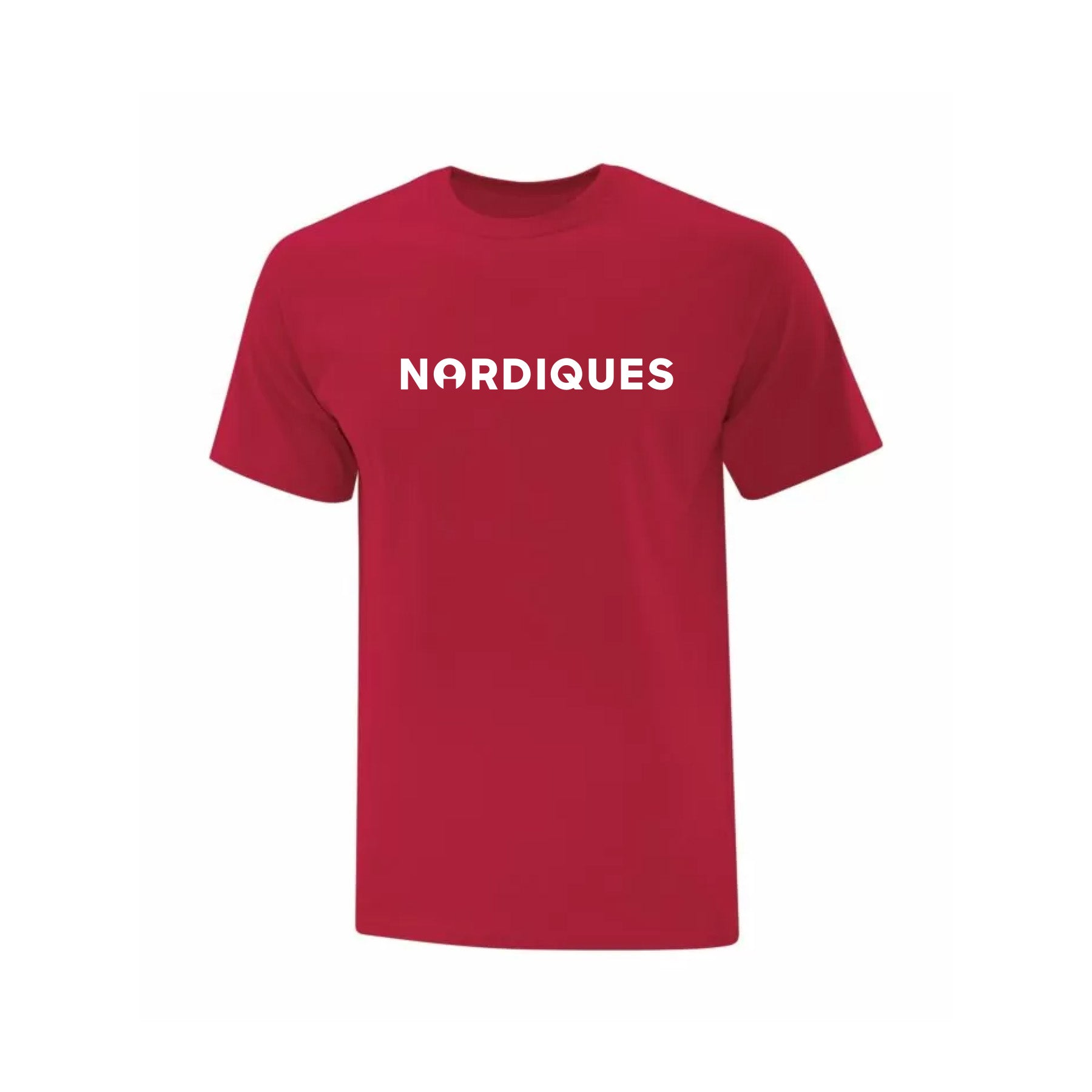 T-shirt de coton rouge - Nordiques