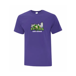 T-shirt coton Mauve - Sainte-Gertrude