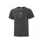 T-shirt coton charbon - Patinage Blainville Ste-Thérèse