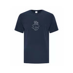 T-shirt coton marine - Patinage Blainville Ste-Thérèse