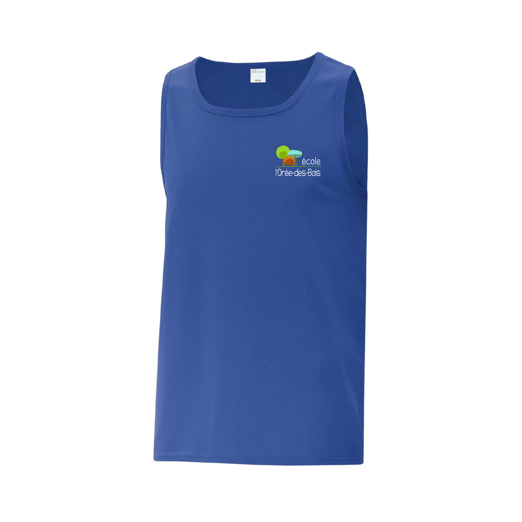 Camisole dos large royal - Logo École - École du L'Orée-des-Bois