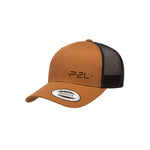 Casquette Caramel avec filet noir - P2L