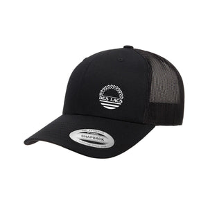 Casquette Noir avec filet noir - École secondaire des Lacs