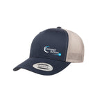 Casquette marine filet beige - Concept Action 50+