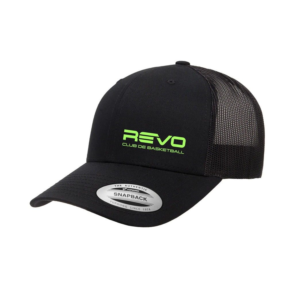 Casquette Noir filet Noir - Club de Basketball REVO