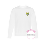 Chandail Blanc manche longue molleton  - SJO