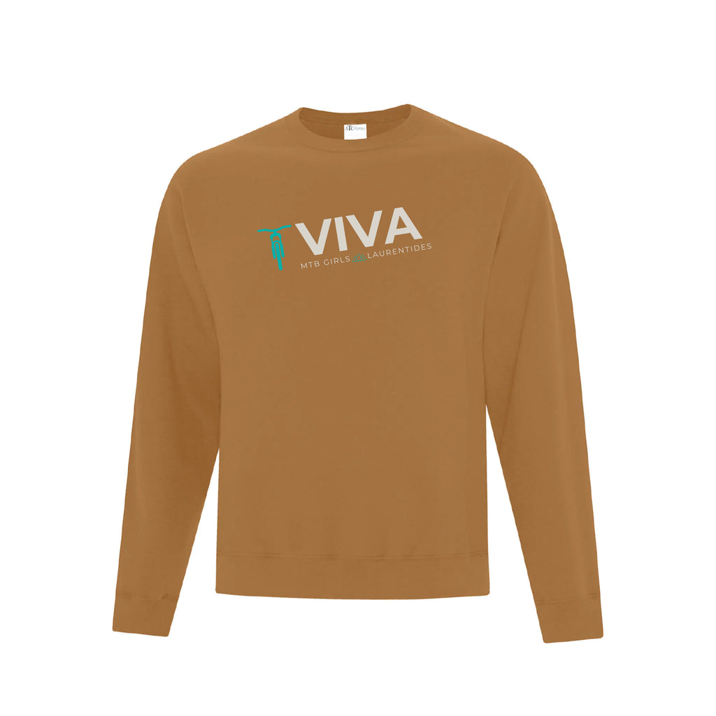 Chandail molleton Caramel - VIVA - Les Poules qui Roulent
