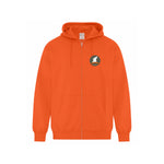 Veste en molleton orange - Grondines