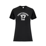 T-Shirt de coton noir - PDM