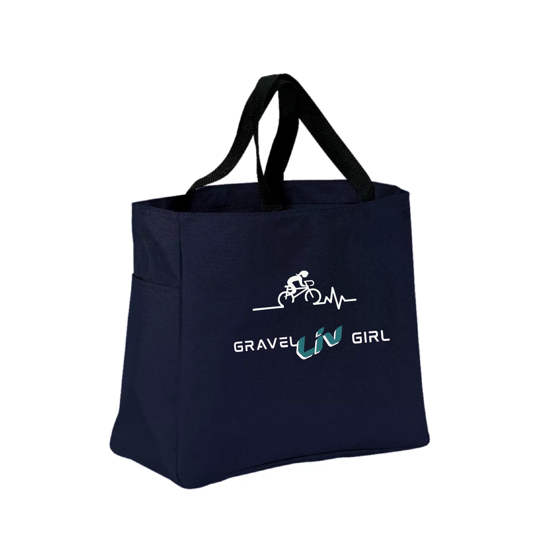 Sac réutilisable Marine - Gravel - Les Poules qui Roulent