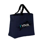 Sac réutilisable Marine - VIVA - Les Poules qui Roulent