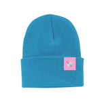 Tuque bleue fluo - École des Lucioles