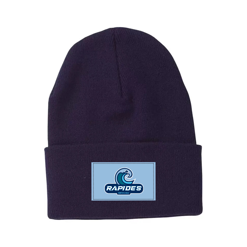 Tuque avec rebord marine - Rapides- École Mont-de-La-Salle