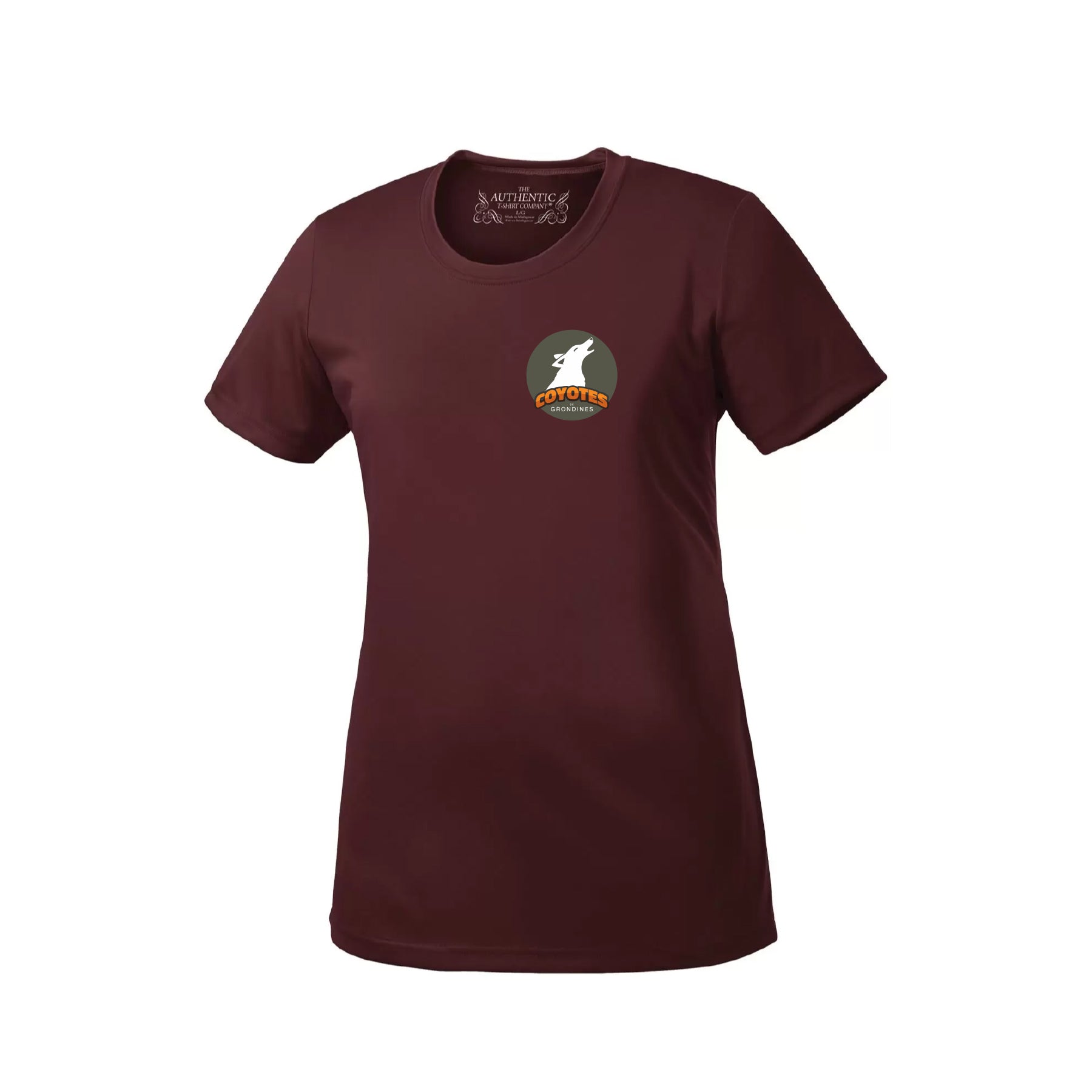 T-Shirt technique marron - Grondines