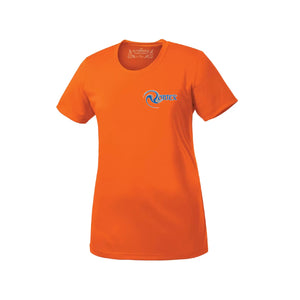 T-Shirt technique orange profond - Vortex