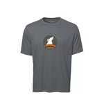 T-Shirt technique gris charbon - Grondines