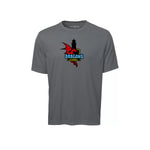 T-Shirt technique gris charbon - Du Phare