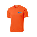 T-Shirt technique orange profond - Vortex