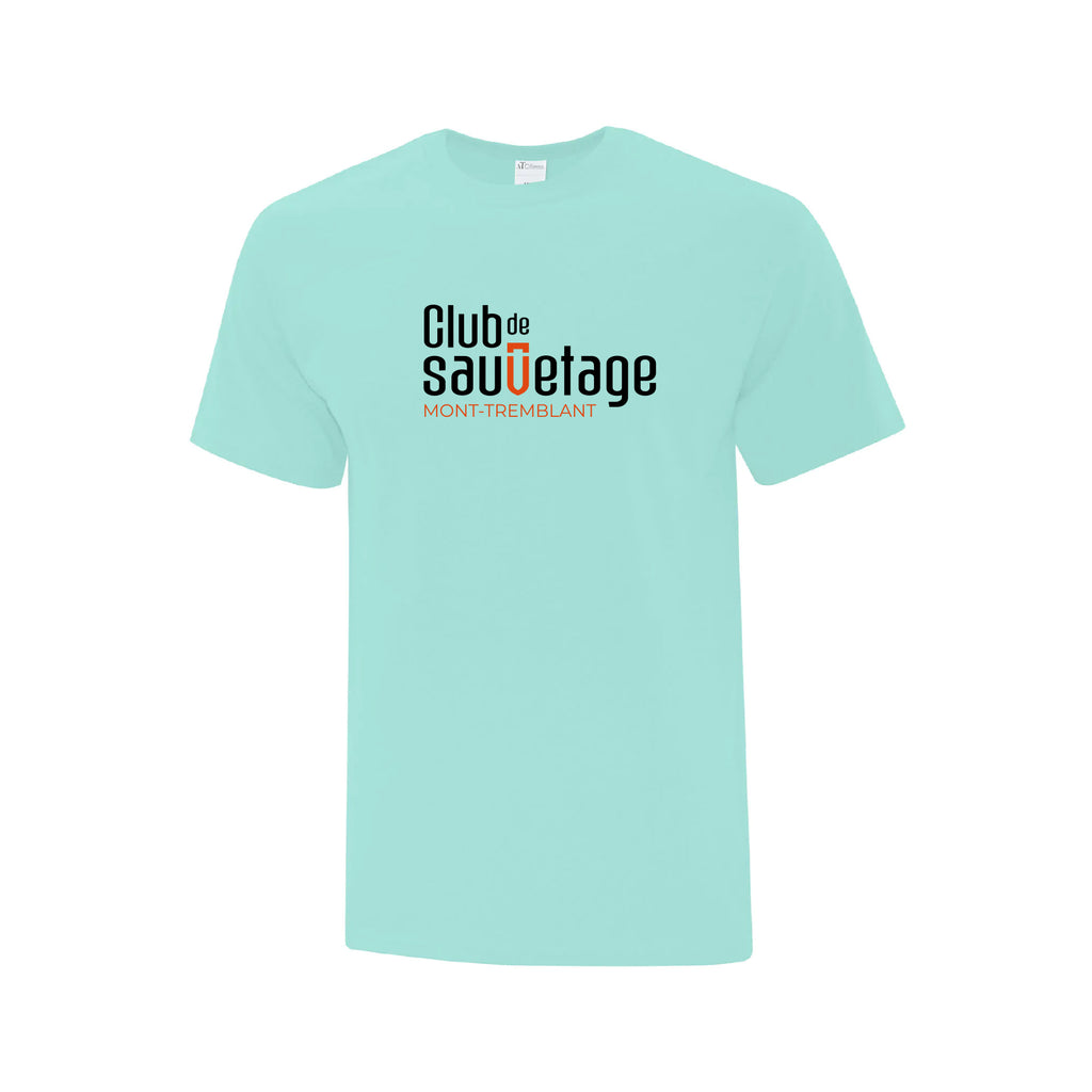 T-shirt Céladon franc  - Sauvetage Mont-Tremblant