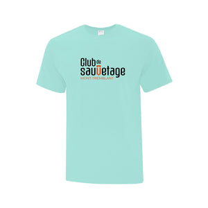 T-shirt Céladon franc  - Sauvetage Mont-Tremblant