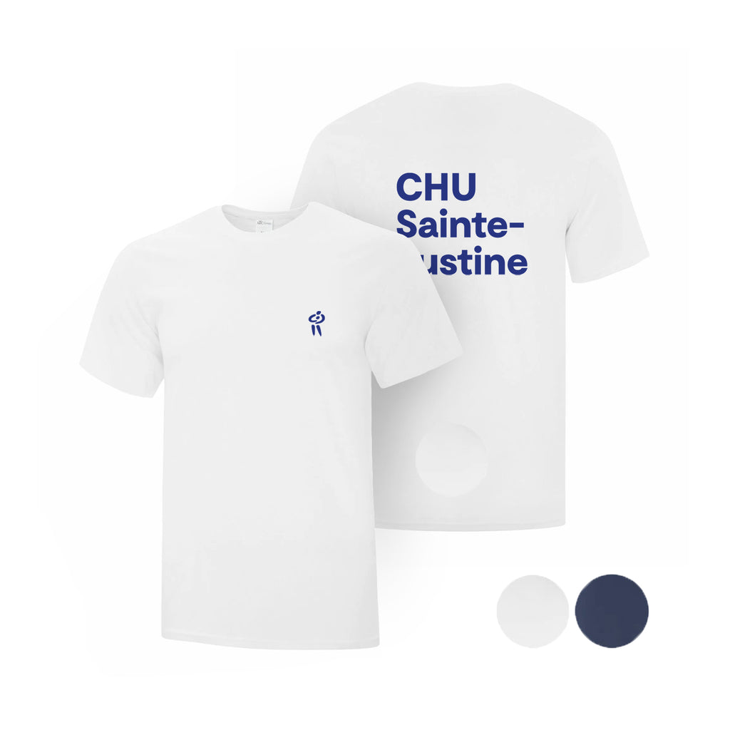 T-shirt 100 % coton - Collection corpo - CHU Sainte-Justine