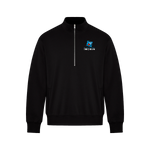 *Uniforme - Chandail 1/4 zip Noir - École A.N.M.