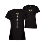 T-shirt ultra doux en coton noir - TAG ONE