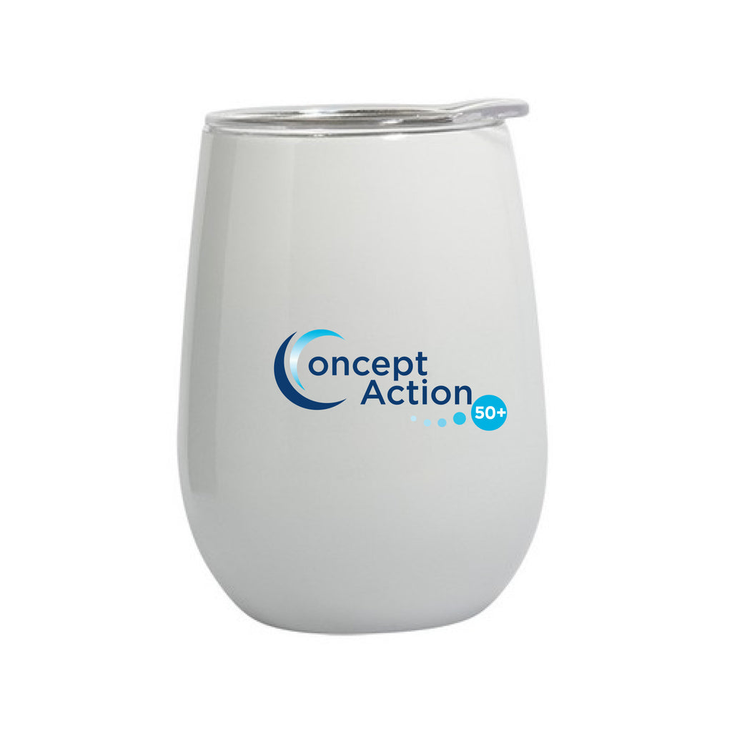 Verre isotherme Blanc - Concept Action 50+