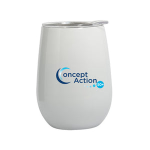 Verre isotherme Blanc - Concept Action 50+