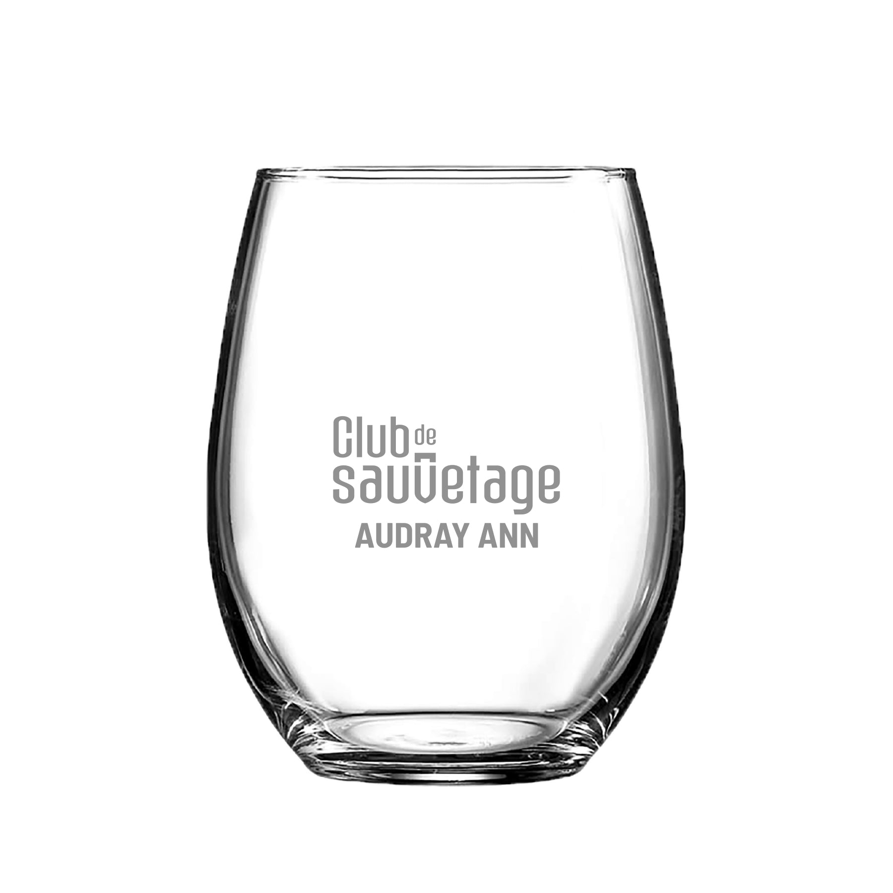 Verre 15 oz - Sauvetage Mont-Tremblant