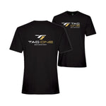 T-shirt ultra doux en coton noir - TAG ONE