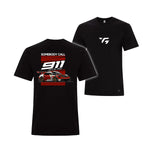 T-shirt ultra doux en coton noir - TAG