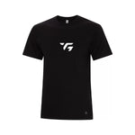 T-shirt ultra doux en coton noir - TAG